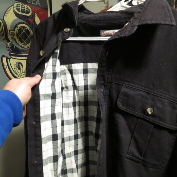 2 filson flannel lined shirt jacs shacket xl - Picture 2 of 5